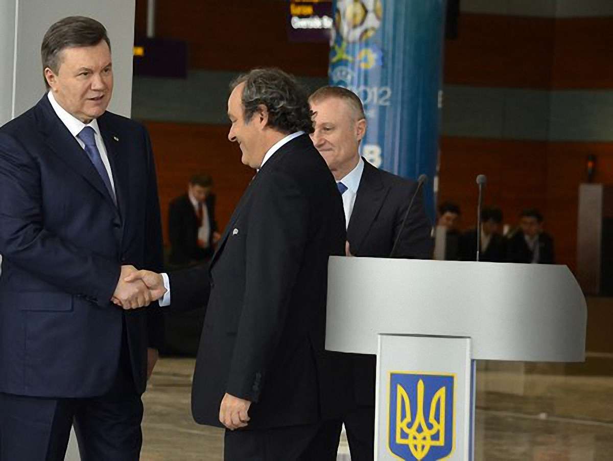 Платіні подякував Януковичу за Євро-2012