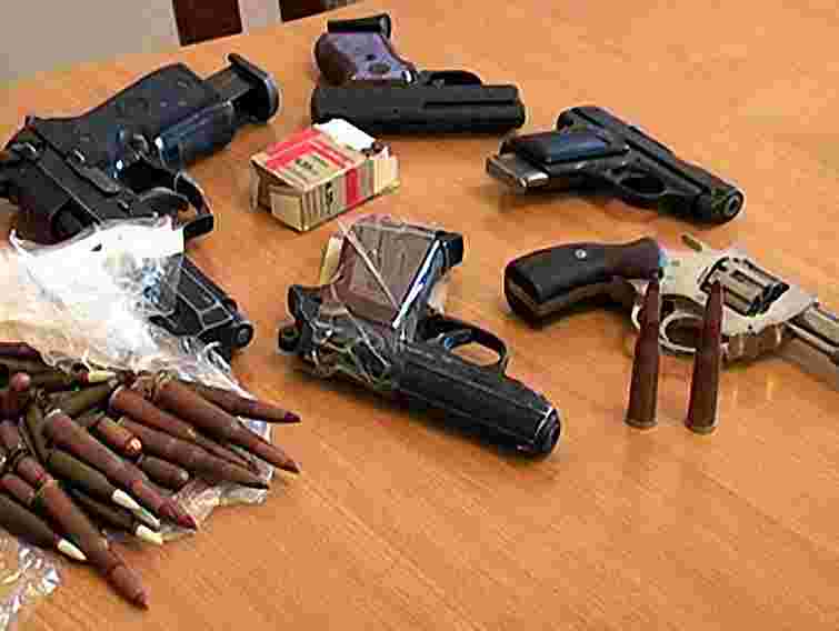 Цьогоріч на Львівщині вчинено 129 злочинів, пов’язаних зі зброєю