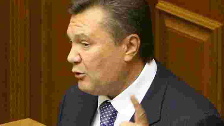 Янукович пропонує ратифікувати угоду про зону вільної торгівлі СНД
