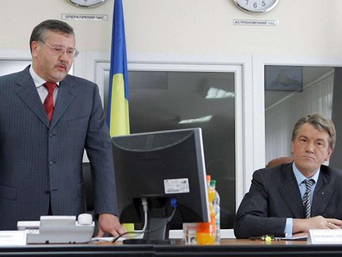 Гриценко не бачить політичного майбутнього Ющенка
