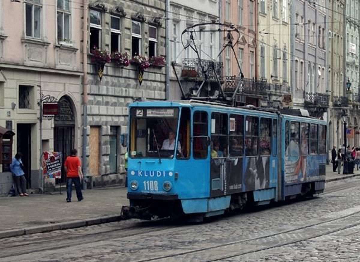 Вчора у Львові горів трамвай 