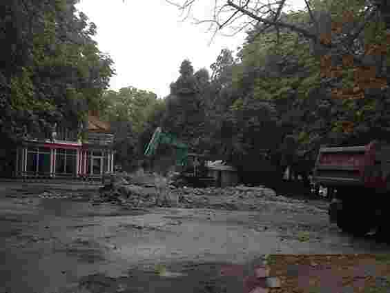 Демонтований фонтан навпроти готелю «Львів» замінять новим