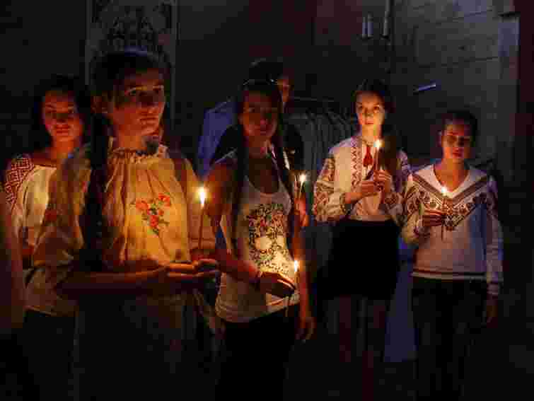 У Львові відбулася молитовна хода до студентського Колегіуму УКУ