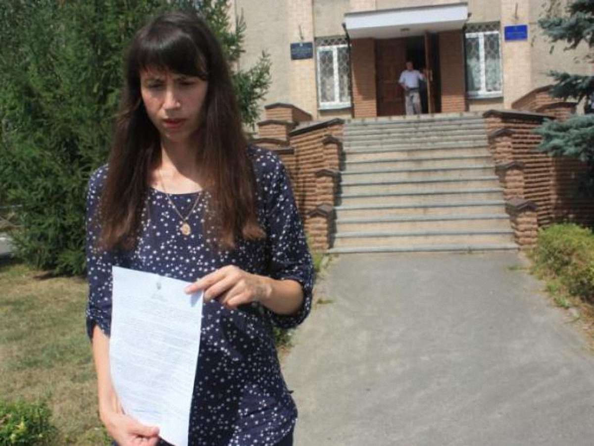 У Львові на Тетяну Чорновіл вилили відро фарби