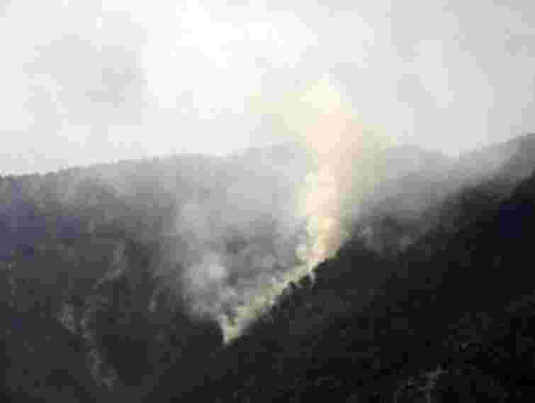 Поблизу Ялти горить ліс