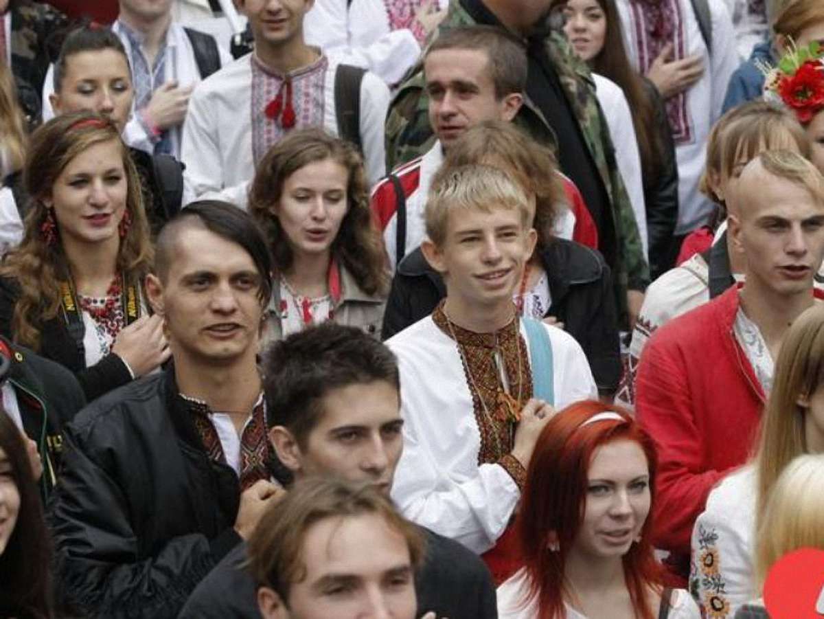 У Києві пройшов Х ювілейний Мегамарш у вишиванках