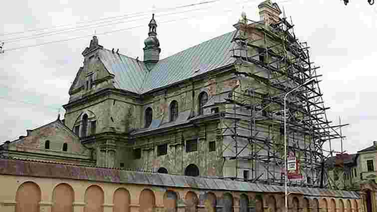 12 млн грн витратять на реставрацію монастиря на Львівщині