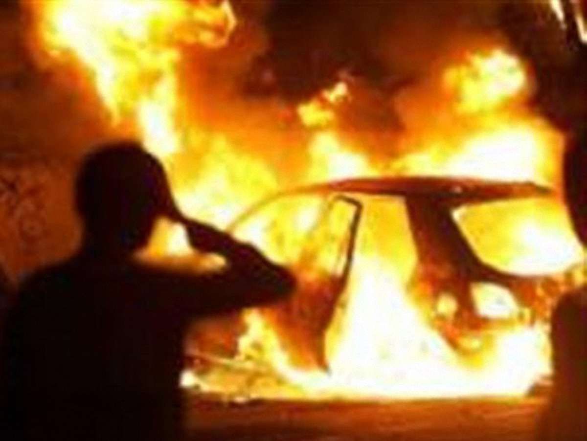 На Львівщині спалили «Запорожець»