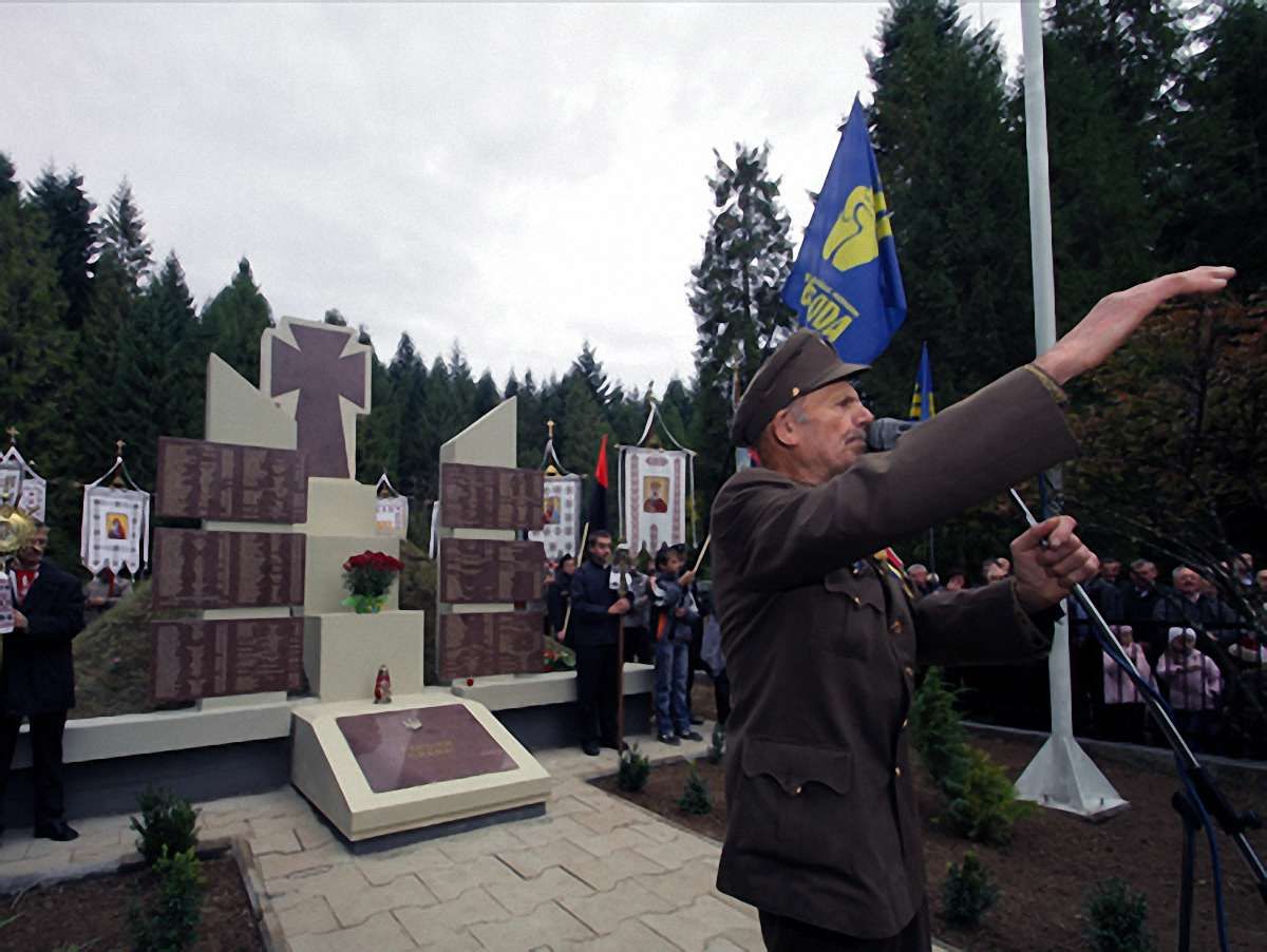 Поблизу Сколе відкрили пам’ятник воїнам УПА