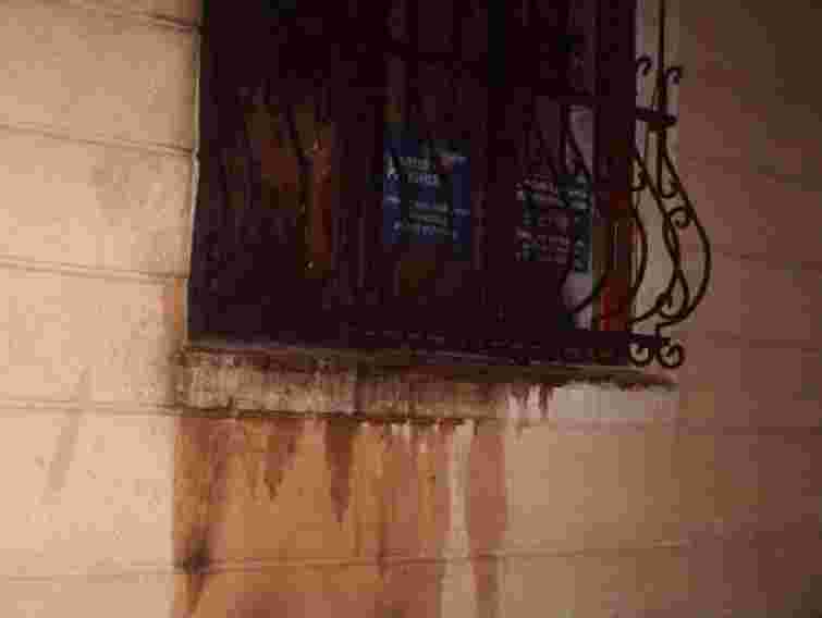 Штаб ПР у Стрию горів вдруге за виборчу кампанію