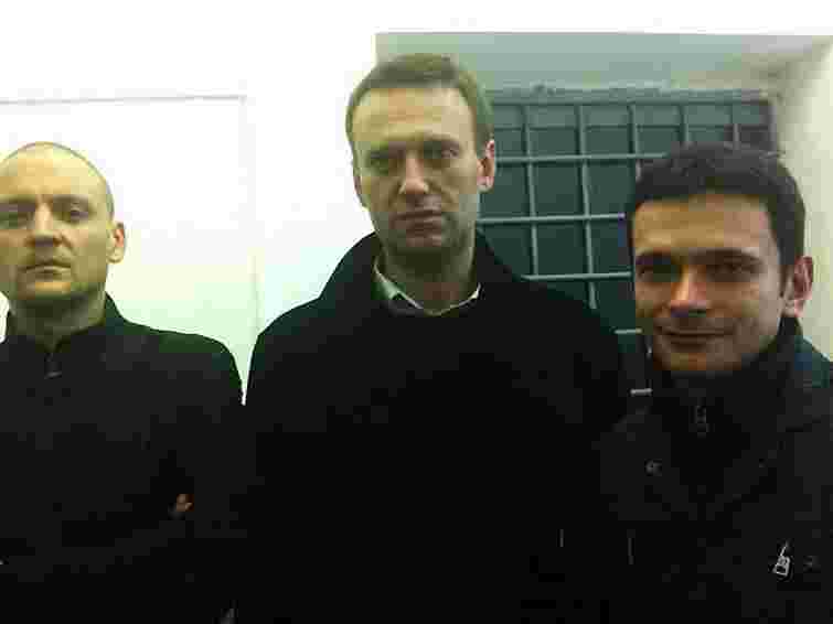 У Москві під час пікету затримали трьох опозиціонерів