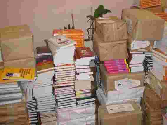 Для сільських бібліотек у Львові зібрали 270 книг