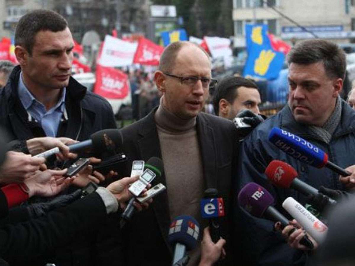 Кличко обнулить списки за компанію з Яценюком і Тягнибоком