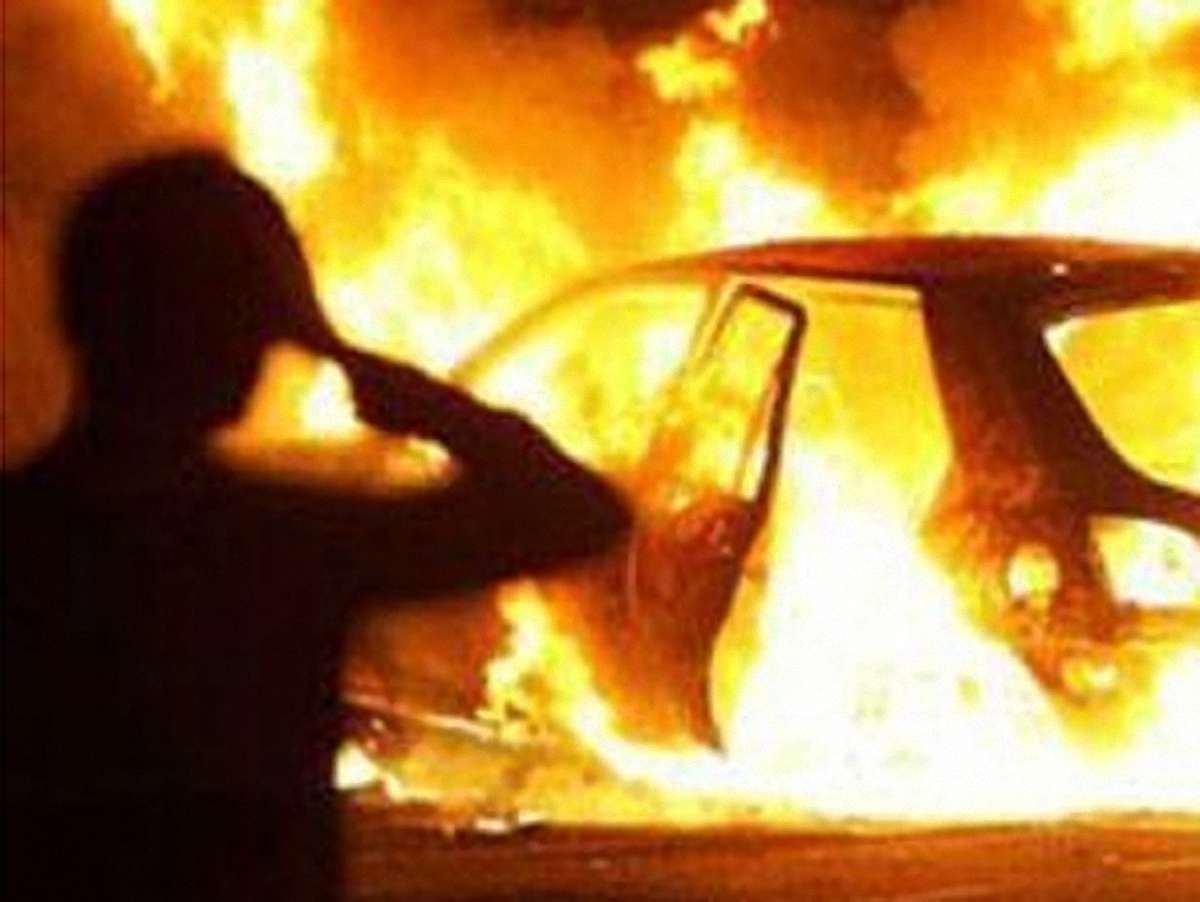 За вихідні на Львівщині горіло чотири автомобілі