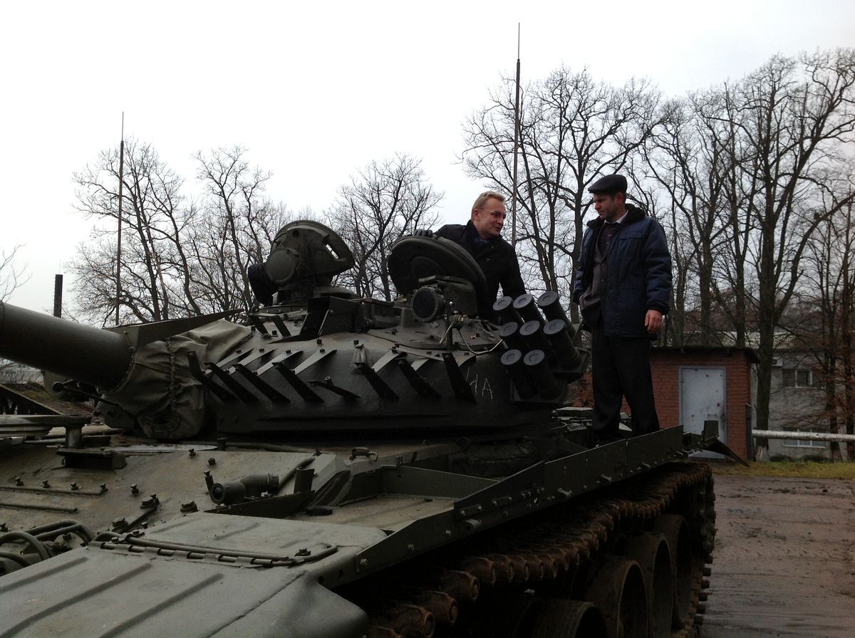 Танки для країн Африки та Азії ремонтують у Львові