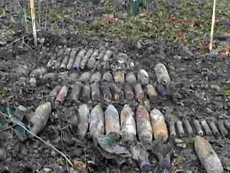 На Рівненщині знайшли 239 боєприпасів часів війни