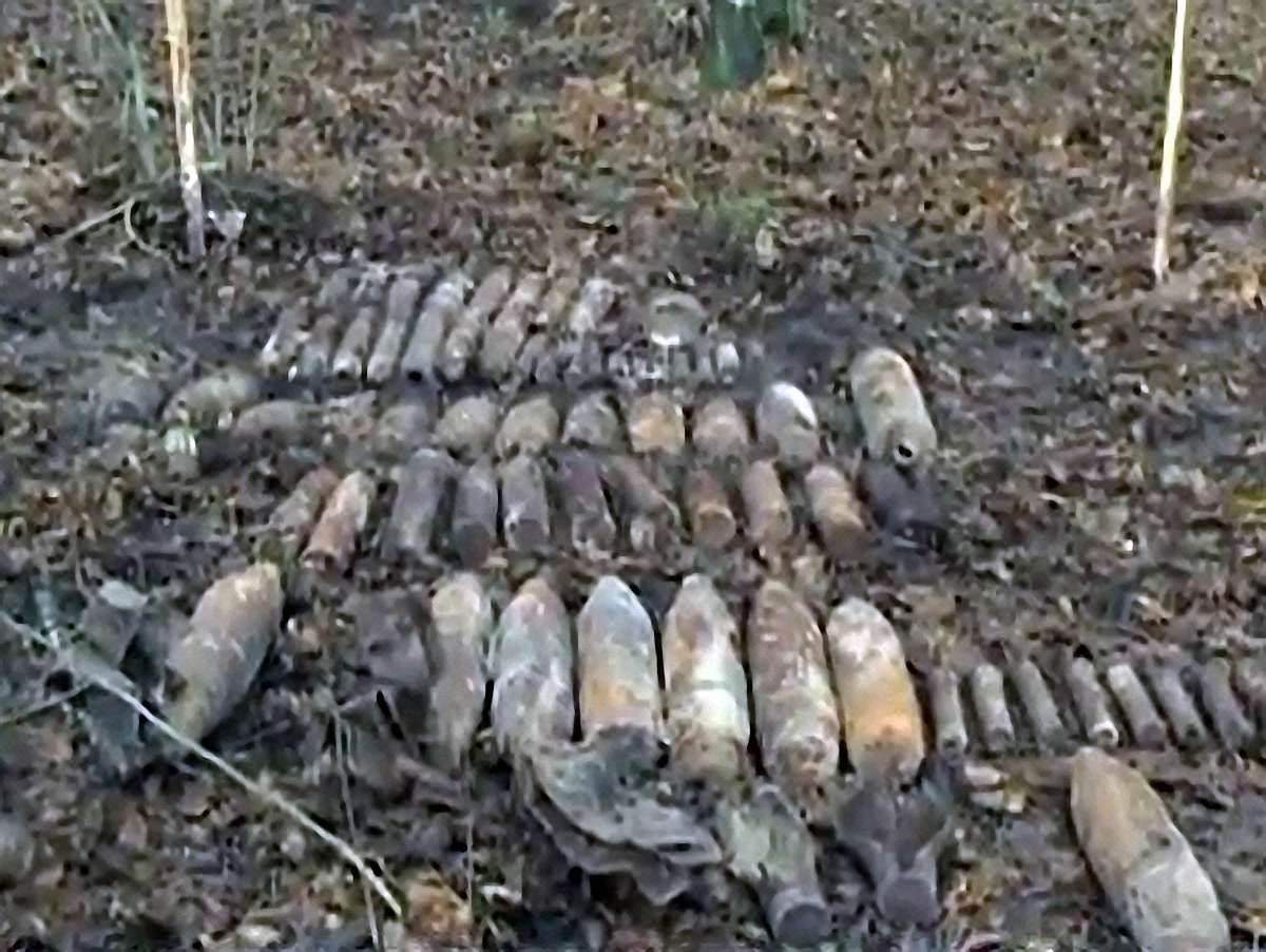 На Рівненщині знайшли 239 боєприпасів часів війни