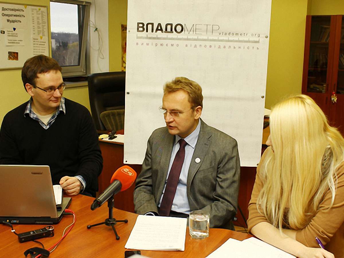 Пряма трансляція відеочату з мером Андрієм Садовим