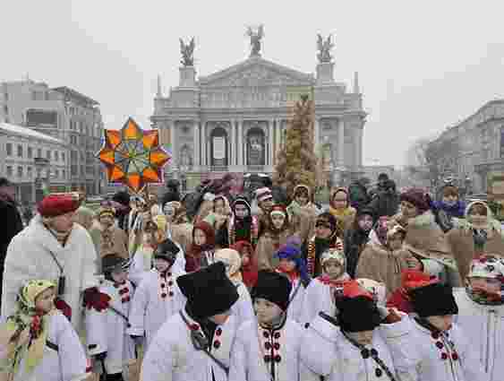 Різдвяний дідух у Львові встановлять біля костелу Єзуїтів