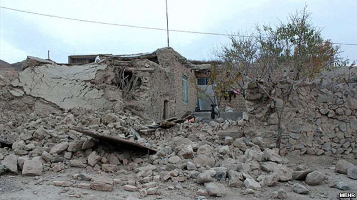 8 осіб загинуло внаслідок землетрусу на сході Ірану