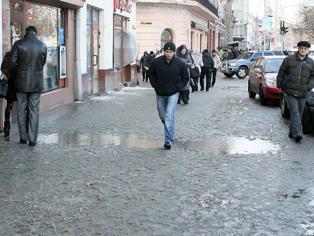 Вчора у Львові через ожеледицю травмувалися 32 людини