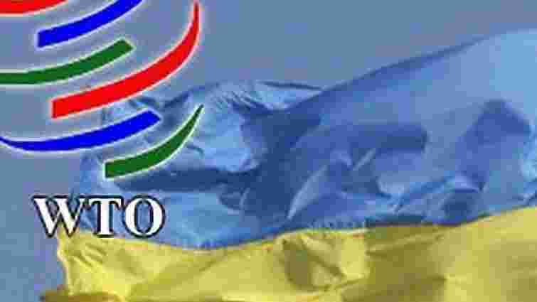 30 членів СОТ проведуть переговори з Україною по розміру мит