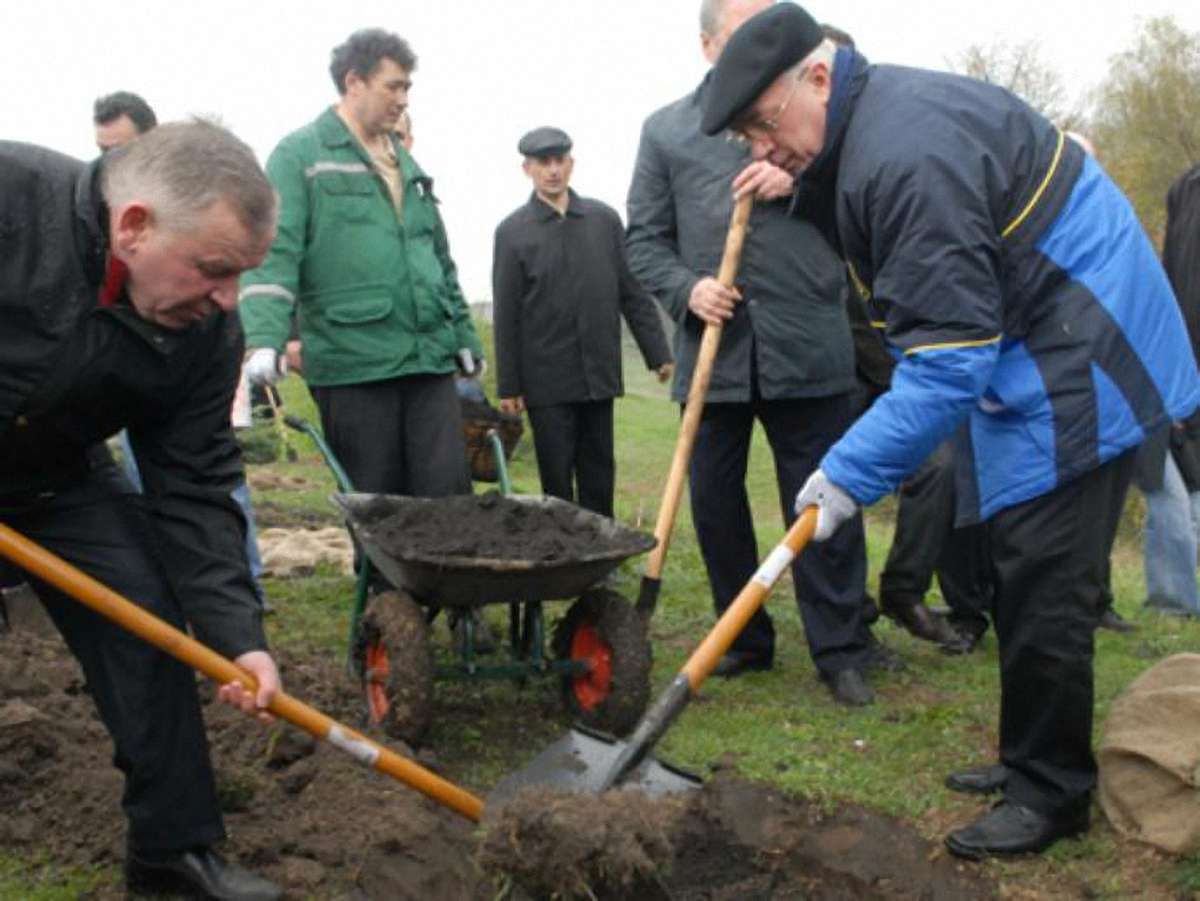 Азарову принесуть лопату