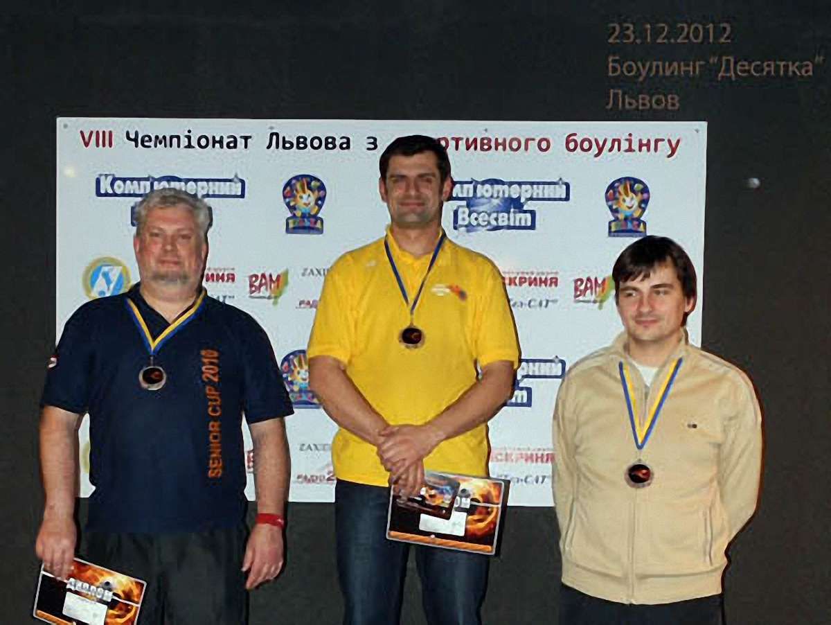 Визначено переможців етапу VIII Чемпіонату Львова з боулінгу