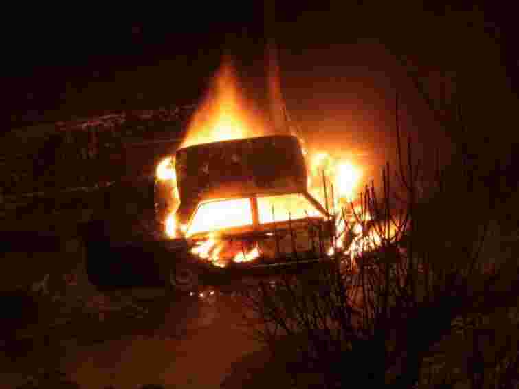 За добу на Львівщині горіли три автомобілі