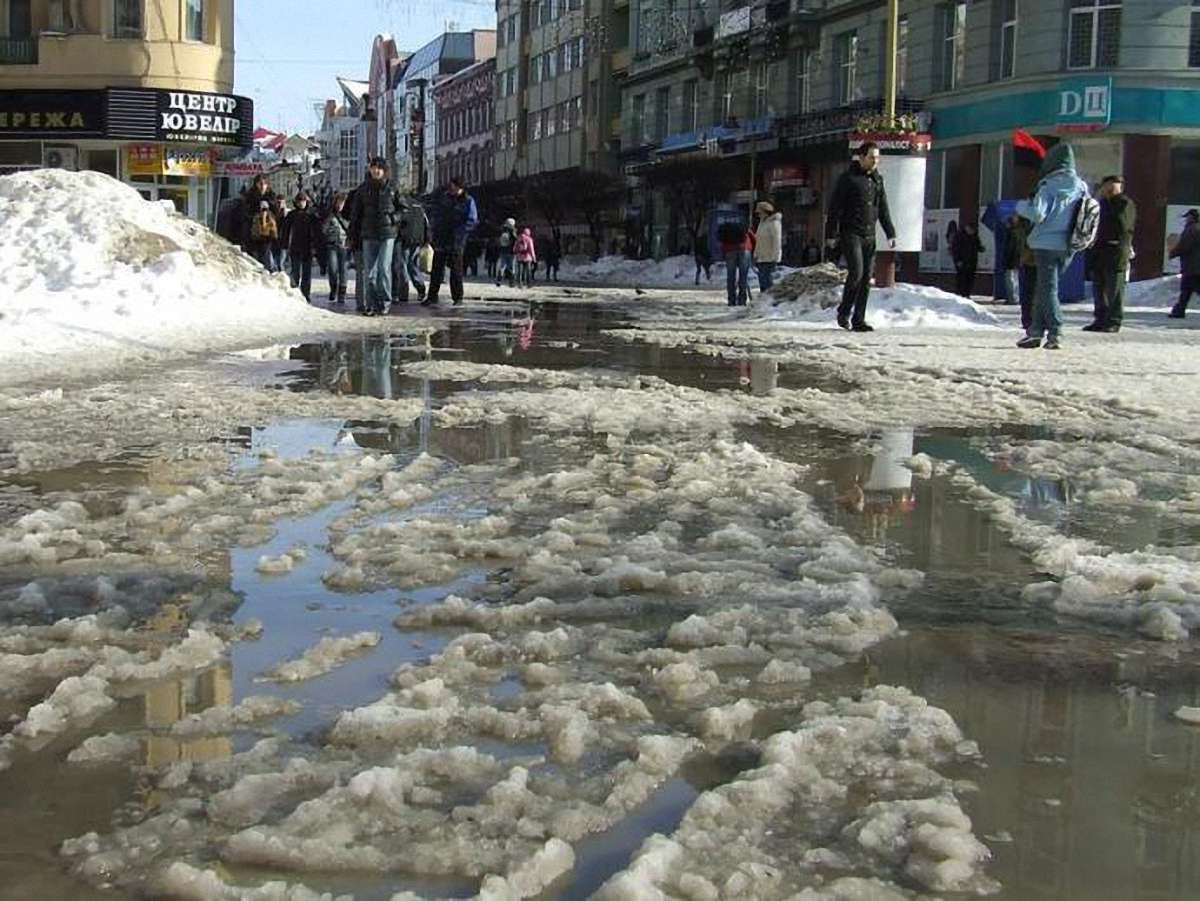 У перший день нового року буде відлига