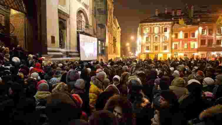 Благодійний концерт піккардійців викликав ажіотаж у Львові. Фото
