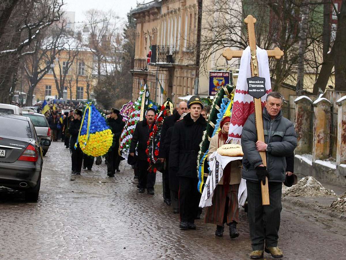 Михайла Гориня поховали на Личаківському цвинтарі у Львові