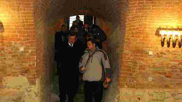 Грищенку у Львові показали «Підземне місто». Фото