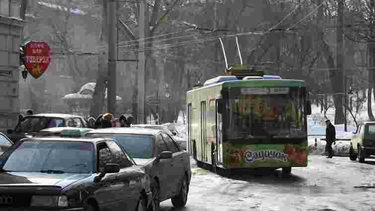 Тролейбус №7 у Львові курсує лише до Льотного поля