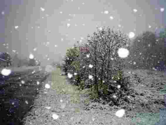 Завтра на заході України – сніг з дощем