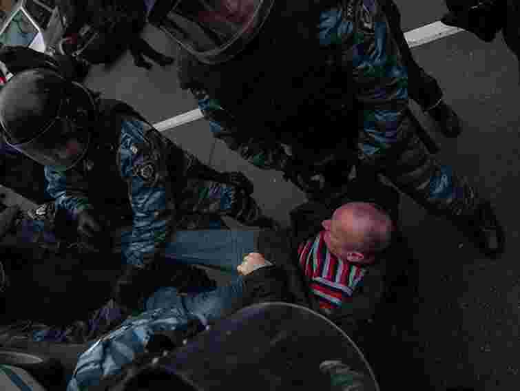 У Києві «Беркут» напав на мирну акцію протесту, - Чорний комітет