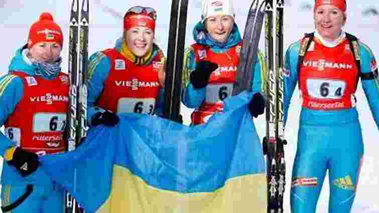 Україна - третя на чемпіонаті світу з біатлону