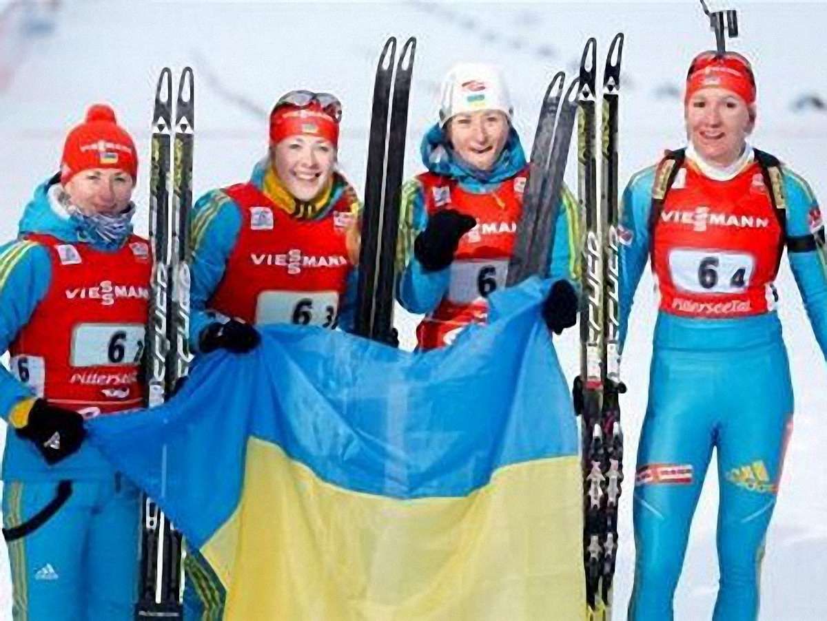 Україна - третя на чемпіонаті світу з біатлону