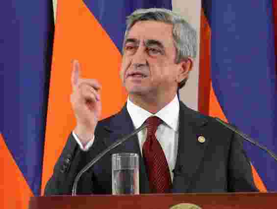 ЦВК Вірменії: на виборах переобрали чинного президента 