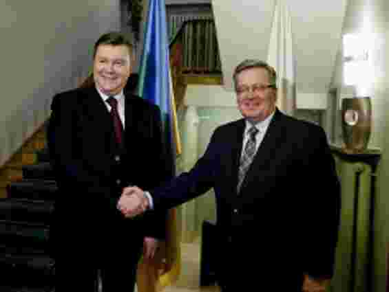 Янукович та Коморовський у Віслі обговорили євроінтеграцію України