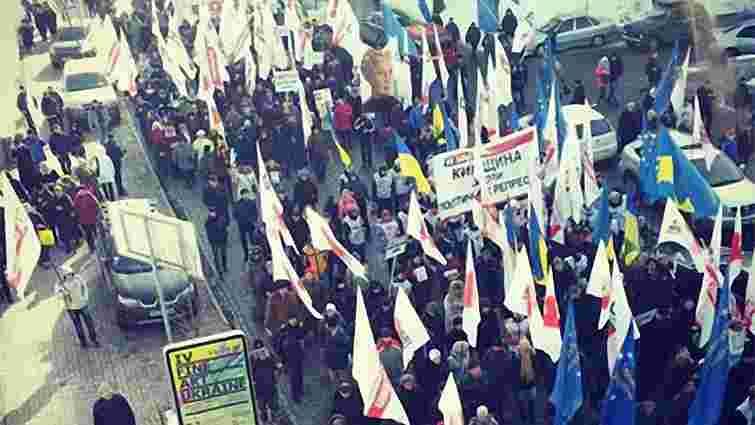 У Києві марш протесту проти політичних репресій зібрав 10 тис. осіб