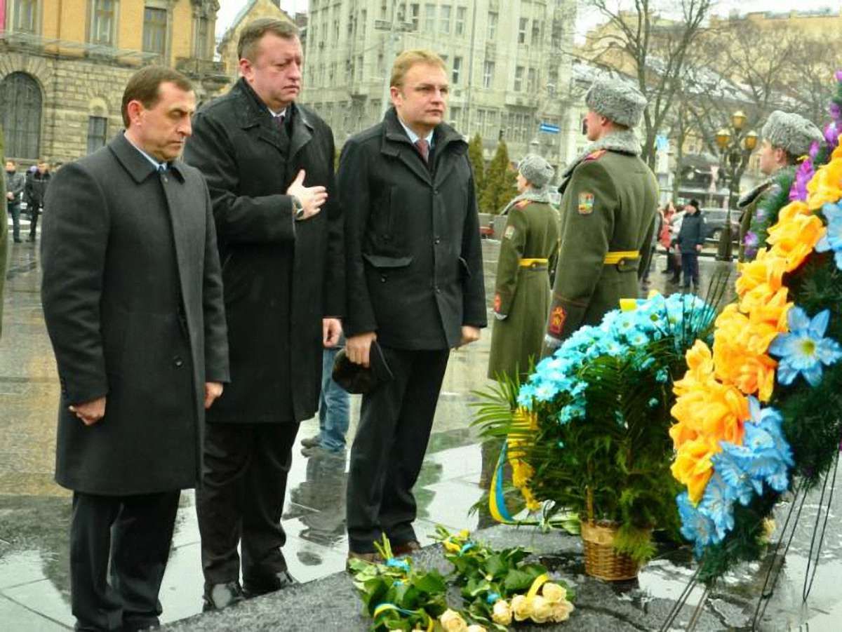 У Львові відзначають 199 років від дня народження Тараса Шевченка