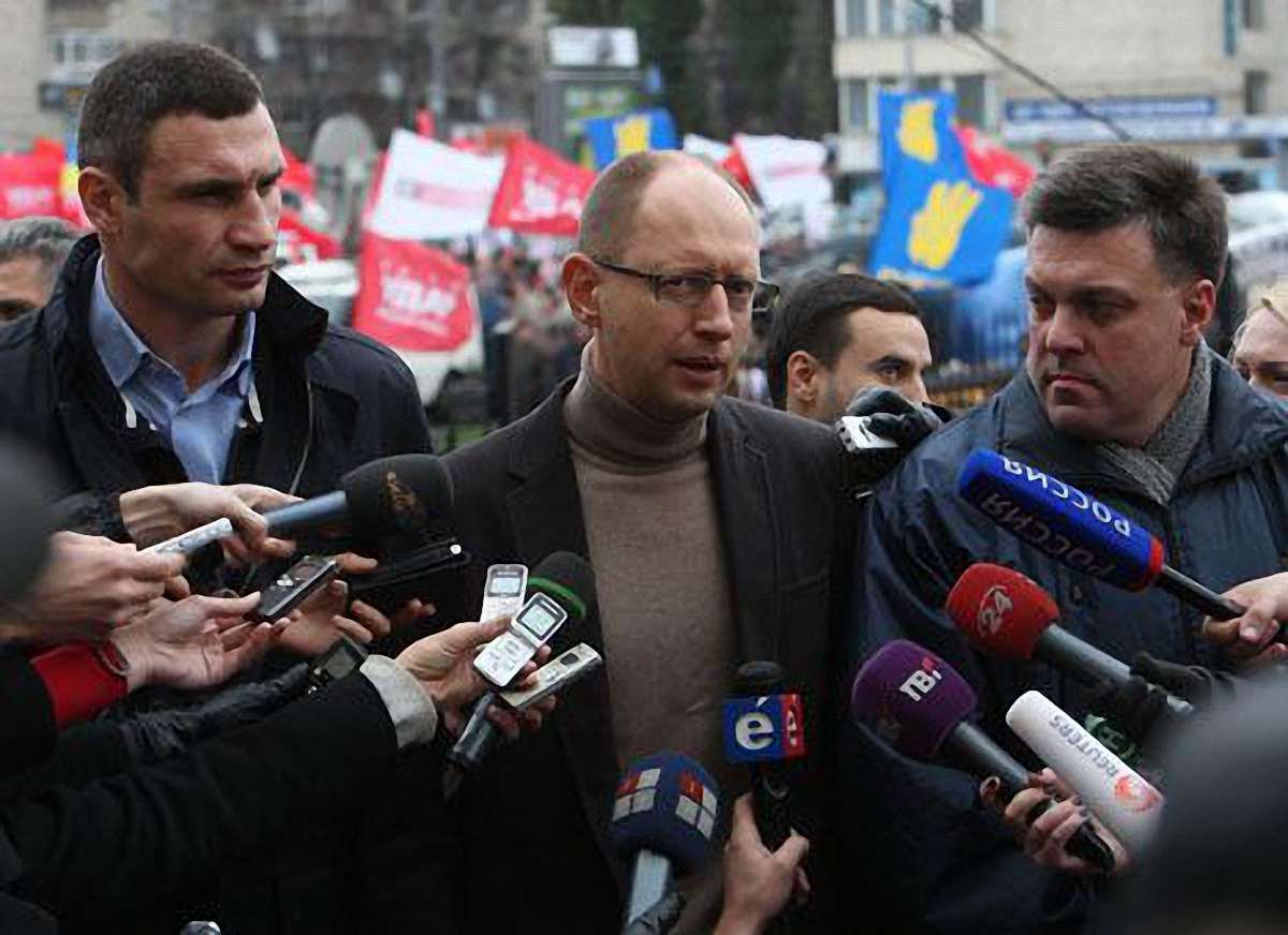 Після Кличка йти у мери Києва пропонуватимуть Яценюку, - Тягнибок
