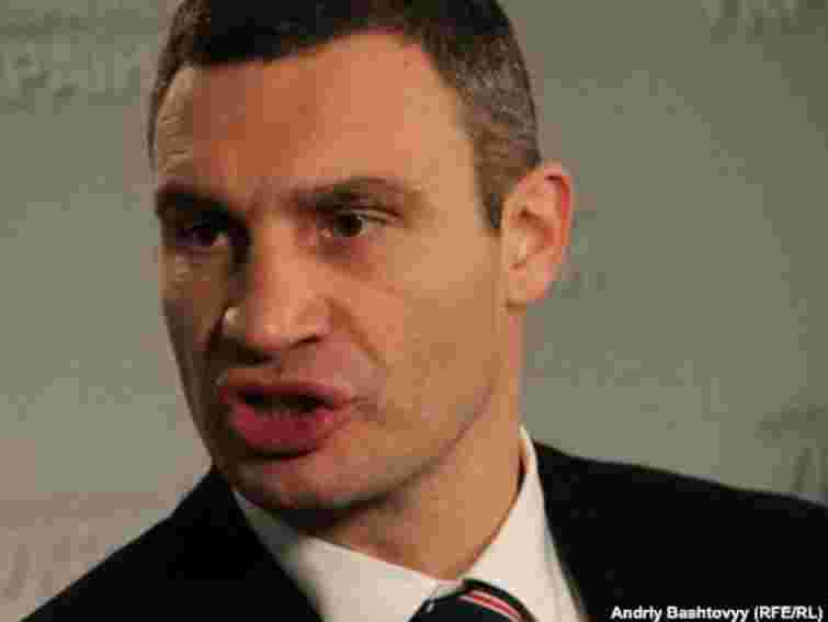 Кличко вимагає від ЄС санкцій до української влади