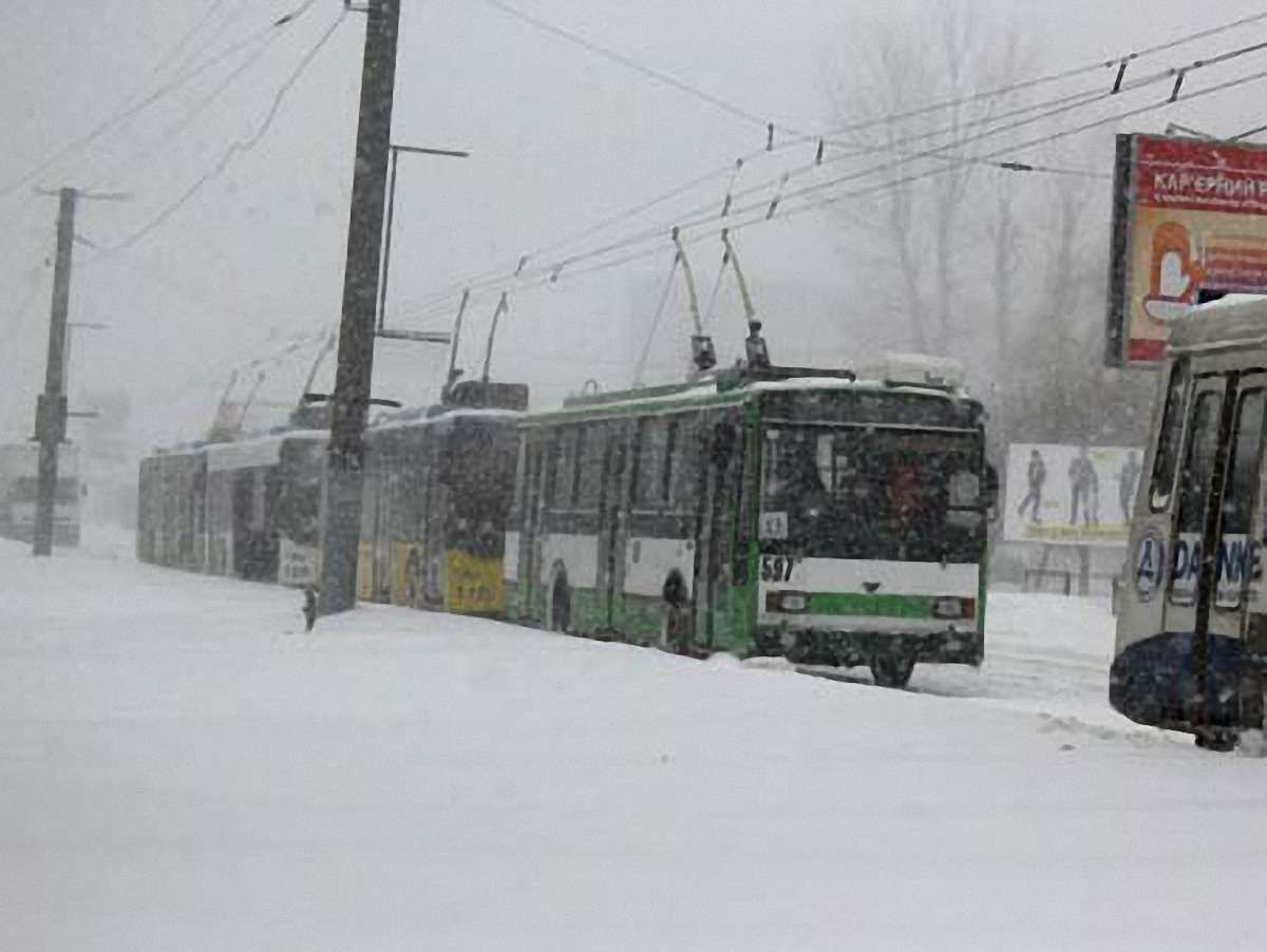 У Львові не працюють три тролейбусні маршрути