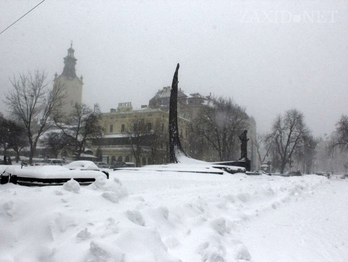 Завтра у Львові - до 20° морозу, ожеледиця і туман
