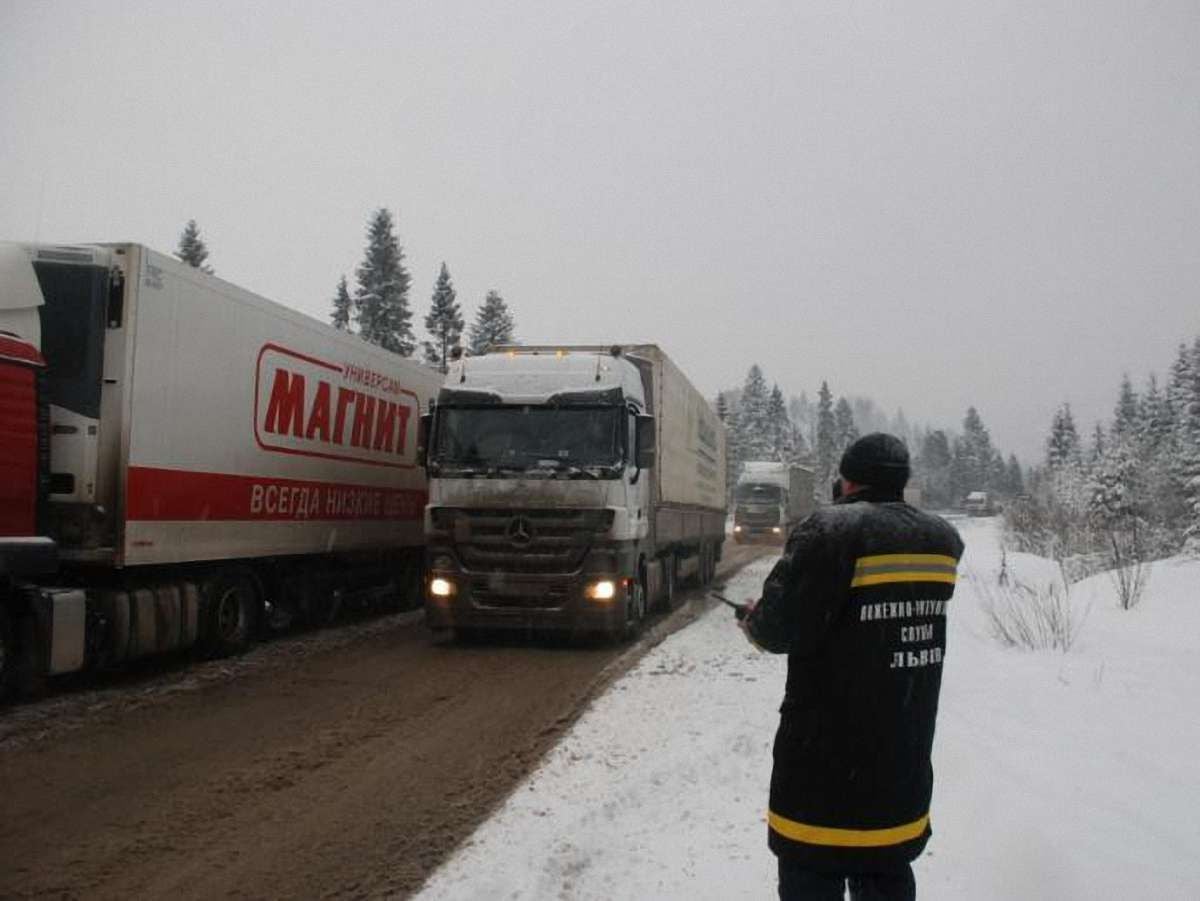 Між Олеськом і Бродами на Львівщині утруднено рух