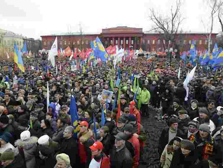 Опозиція наступні акції протесту проведе в Луцьку і Рівному