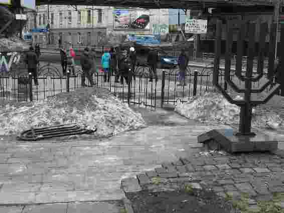 У Львові вкрали паркан біля пам’ятника жертвам гетто