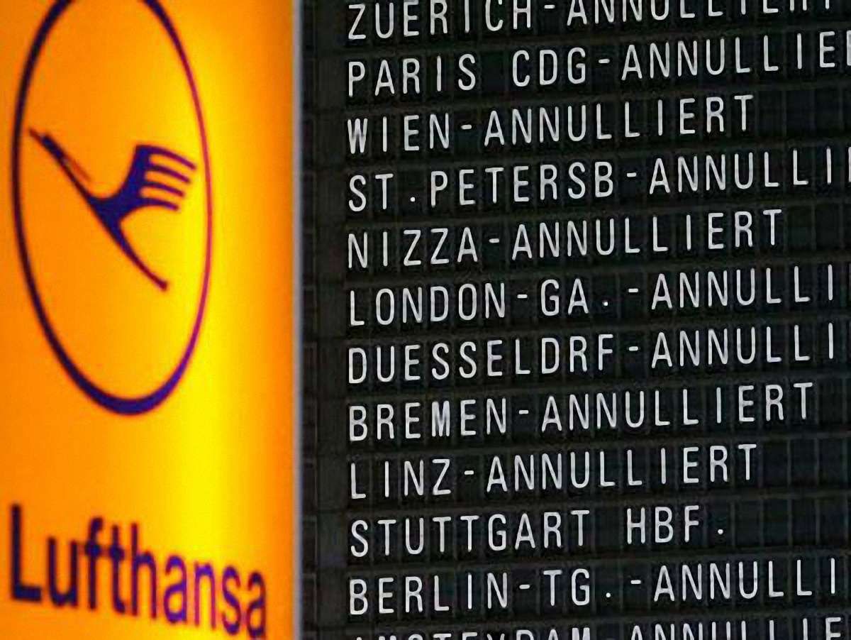 Через страйк Lufthansa скасували 9 рейсів між Києвом і Німеччиною